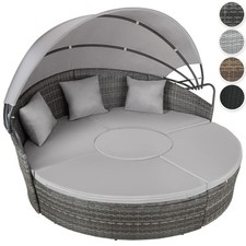Rattan Sunbed Island for