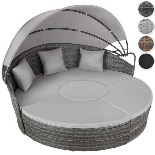 Rattan sunbed island for - rattan,