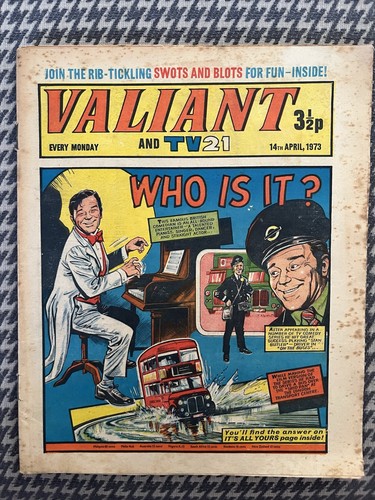 Valiant and tv21 comic 14th - and,