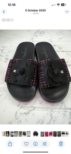 Chanel womens slide flip - chanel,