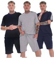 Mens Short Sleeve Pyjama Set T