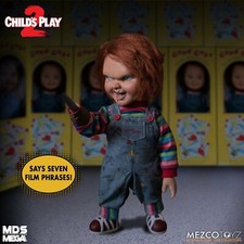Chucky Doll Talking Child's Play 2 Menacing Mezco - Brand New Fully Working