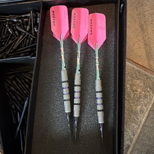 Darts set with carrying case - ,