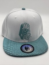 Last Kings Teal Croc Strapback
