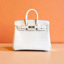 HERMES BIRKIN 25 OSTRICH