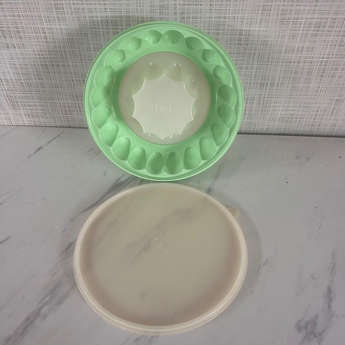 Vintage green jello mold - vintage,