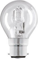 12 Golf Ball Halogen Bulb B22