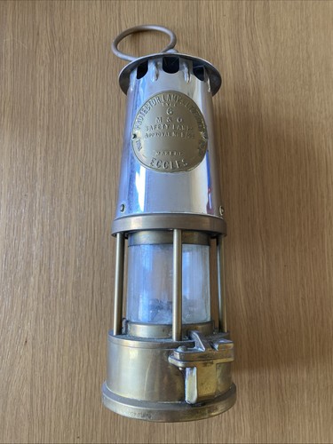 Eccles miners safety lamp the - miners,