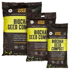 Carbon gold biochar seed - carbon,