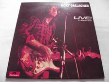 RORY GALLAGHER ~ RORY GALLAGHER LIVE IN EUROPE ** 1972 UK POLYDOR LP