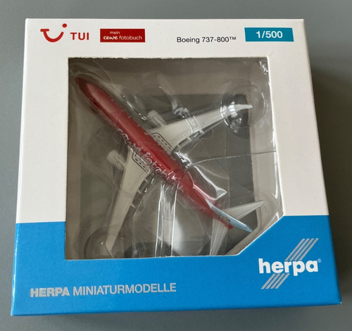 Herpa wings 500 tui boeing - herpa,