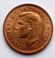 1952 George vi Half Penny Superb With Full Lustre.       WC1