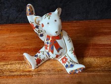 Royal Crown Derby 1998 Imari Teddy Bear Paperweight