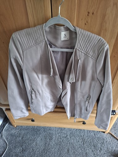 Faux leather jacket size 14 - tu,