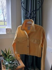 Bershka Bright Yellow Denim