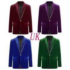 UK Kids Boys Velvet Formal