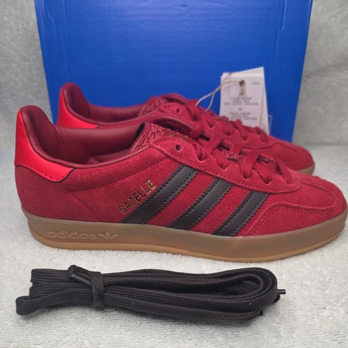 Adidas gazelle indoor uk4 - indoor, red