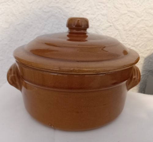 Sturdy stoneware lidded oven - sturdy,