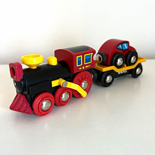 Brio genuine wooden old - , steam