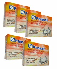 Lot of 5 Pansat Wideband 4x1