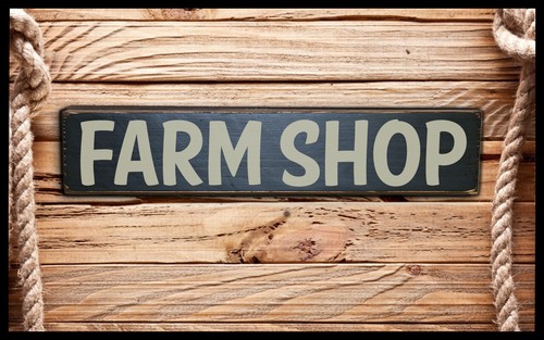 Farm shop vintage style - farm,