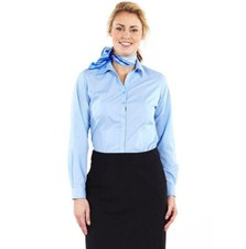 Ladies simon jersey blue shirt - blue,