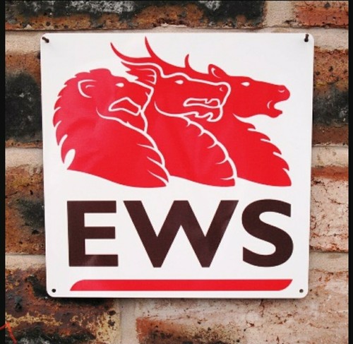 Ews metal sign 20x20cm - ews,