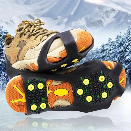 Stud ice cleats - 10-stud, crampons
