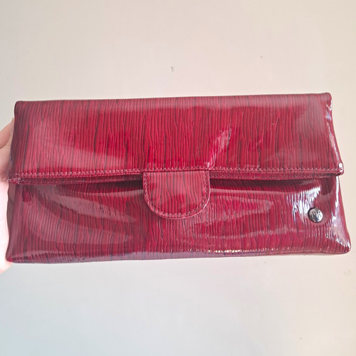 Peter kaiser red patent - patent, faux