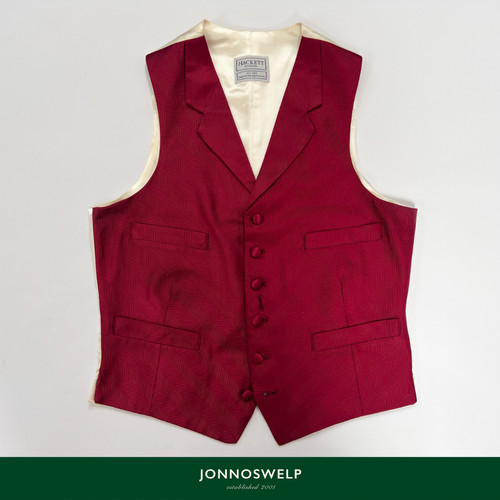 Hackett waistcoat 100 silk - waistcoat, 100%