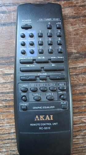 Akai s510 2131265 c10 - akai, rc-s510