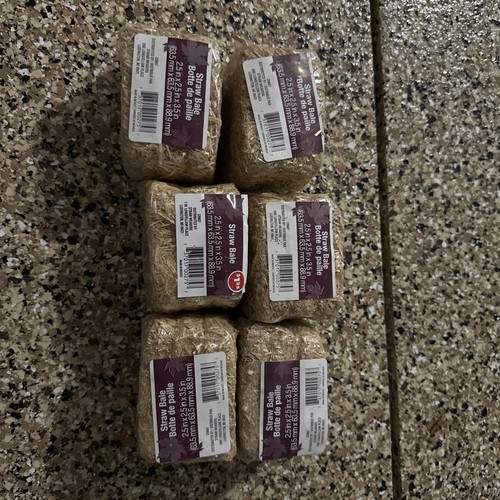 Mini hay bales - hay, set