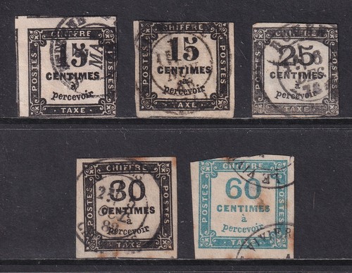 France 1863 postage dues - 1863-78,