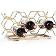 Modern Geometric Wine Rack