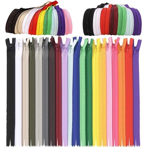 Invisible zip concealed closed - invisible,