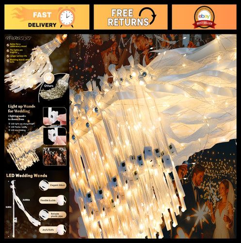Pcs light wedding wands - pcs,