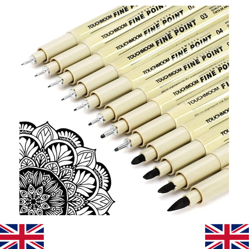 Fine liner black pens for - fine,