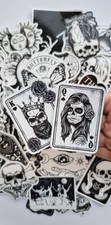 50 X GOTHIC Stickers Tattoo