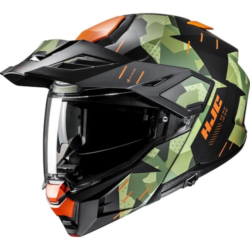 Hjc i80 roki orange black - hjc, flip