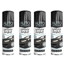 4 x Auto Extreme Black Gloss