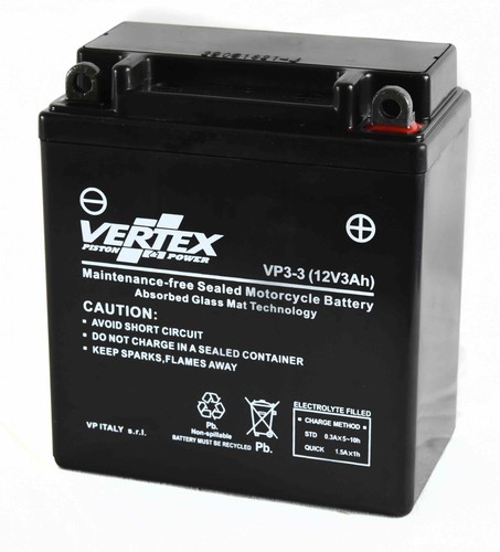 Vertex battery for - for, honda