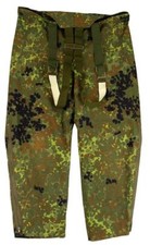 MVP Goretex Rain Over-Trouser German Surplus Flecktarn Camo Braces All Sizes VGC