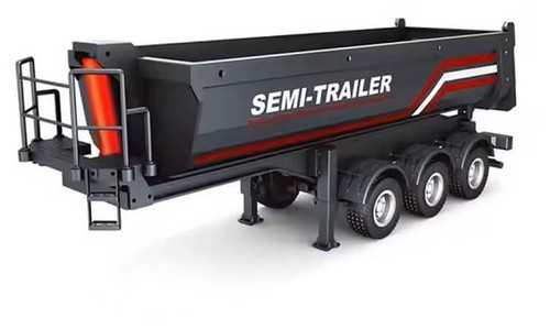 Huina black truck trailer for - huina,