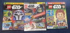 3 X Lego Star Wars Magazines / Comics Issue 40 104 91 & 107 (1 X ultimate XL)