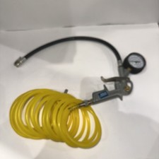 Draper  Air Line Tyre Pump Inflator Pressure Gauge Compressor 