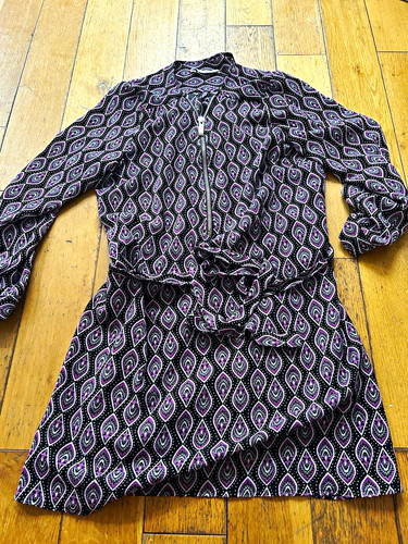 George black purple - black, white