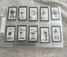 25 Famous Boxers Cards - Hudden  1927 - Reprint 1992