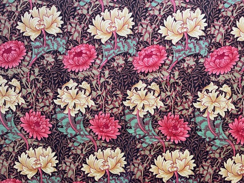 Vintage fabric sanderson - vintage,