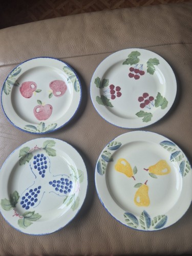 Poole pottery side plates - pottery, 4