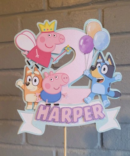 Peppa pig and - pig, cake
